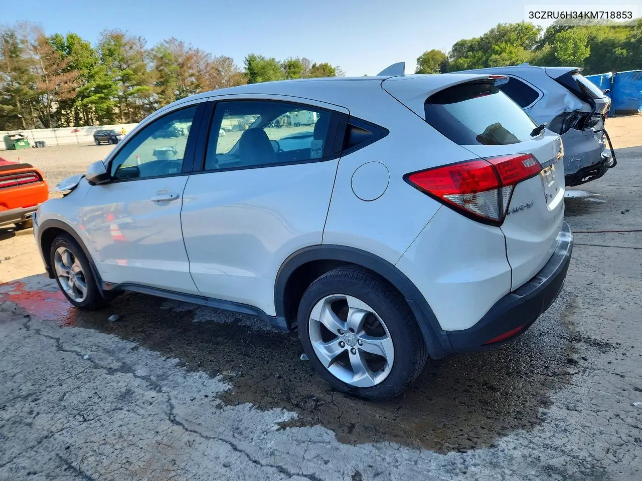 2019 Honda Hr-V Lx VIN: 3CZRU6H34KM718853 Lot: 61907106