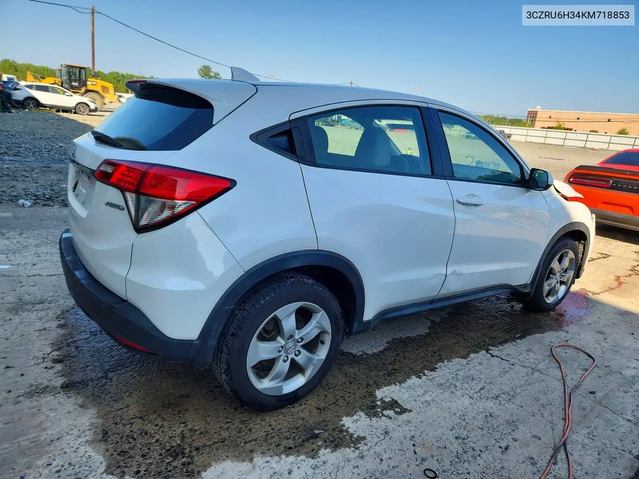 2019 Honda Hr-V Lx VIN: 3CZRU6H34KM718853 Lot: 61907106