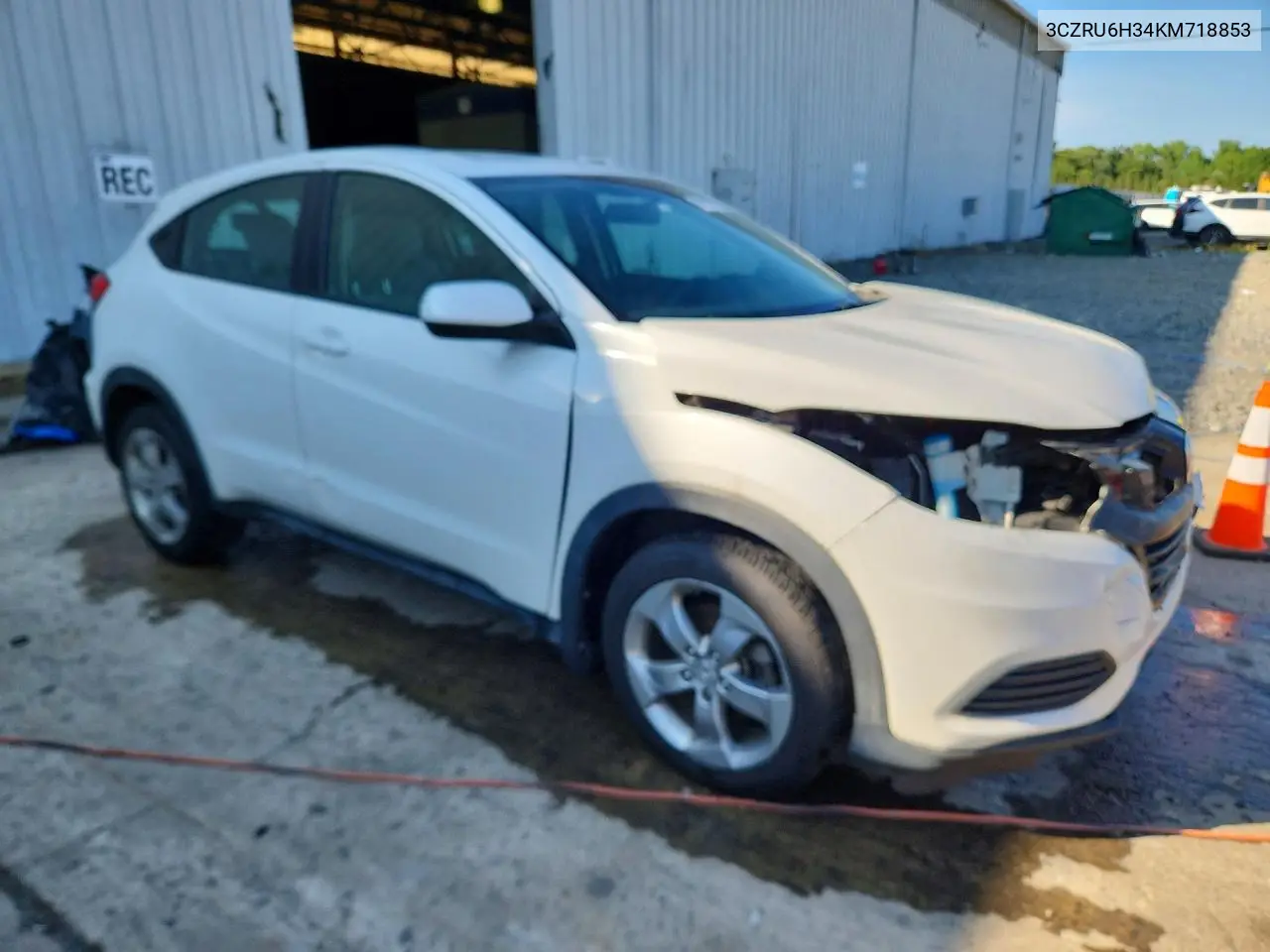 2019 Honda Hr-V Lx VIN: 3CZRU6H34KM718853 Lot: 61907106