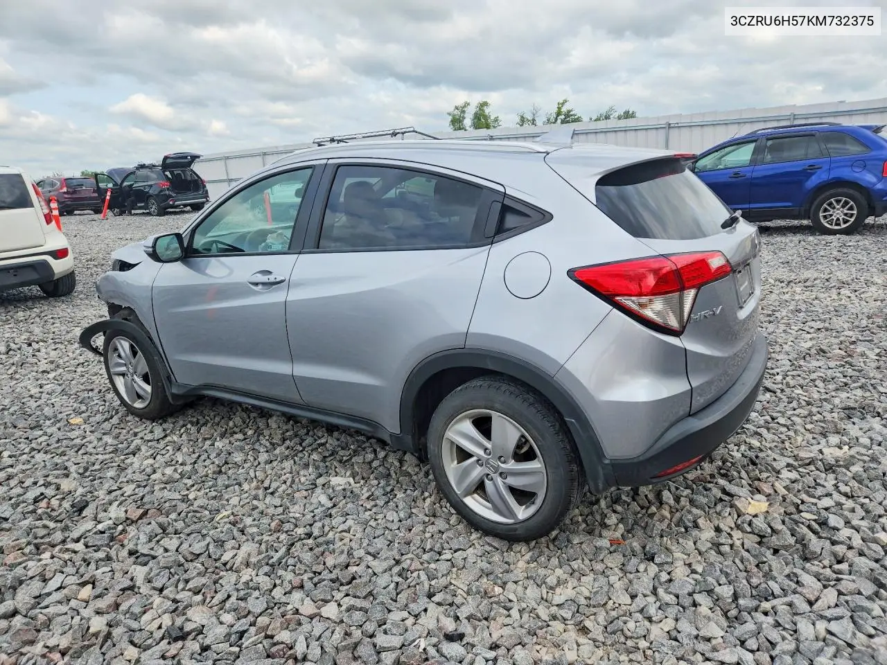 2019 Honda Hr-V Ex VIN: 3CZRU6H57KM732375 Lot: 61993916
