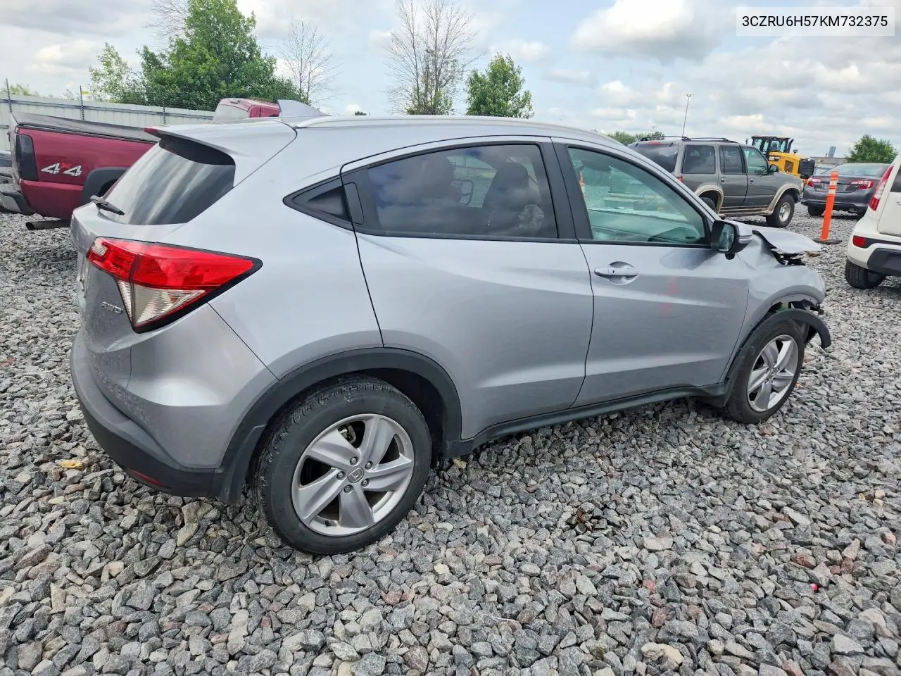 2019 Honda Hr-V Ex VIN: 3CZRU6H57KM732375 Lot: 61993916