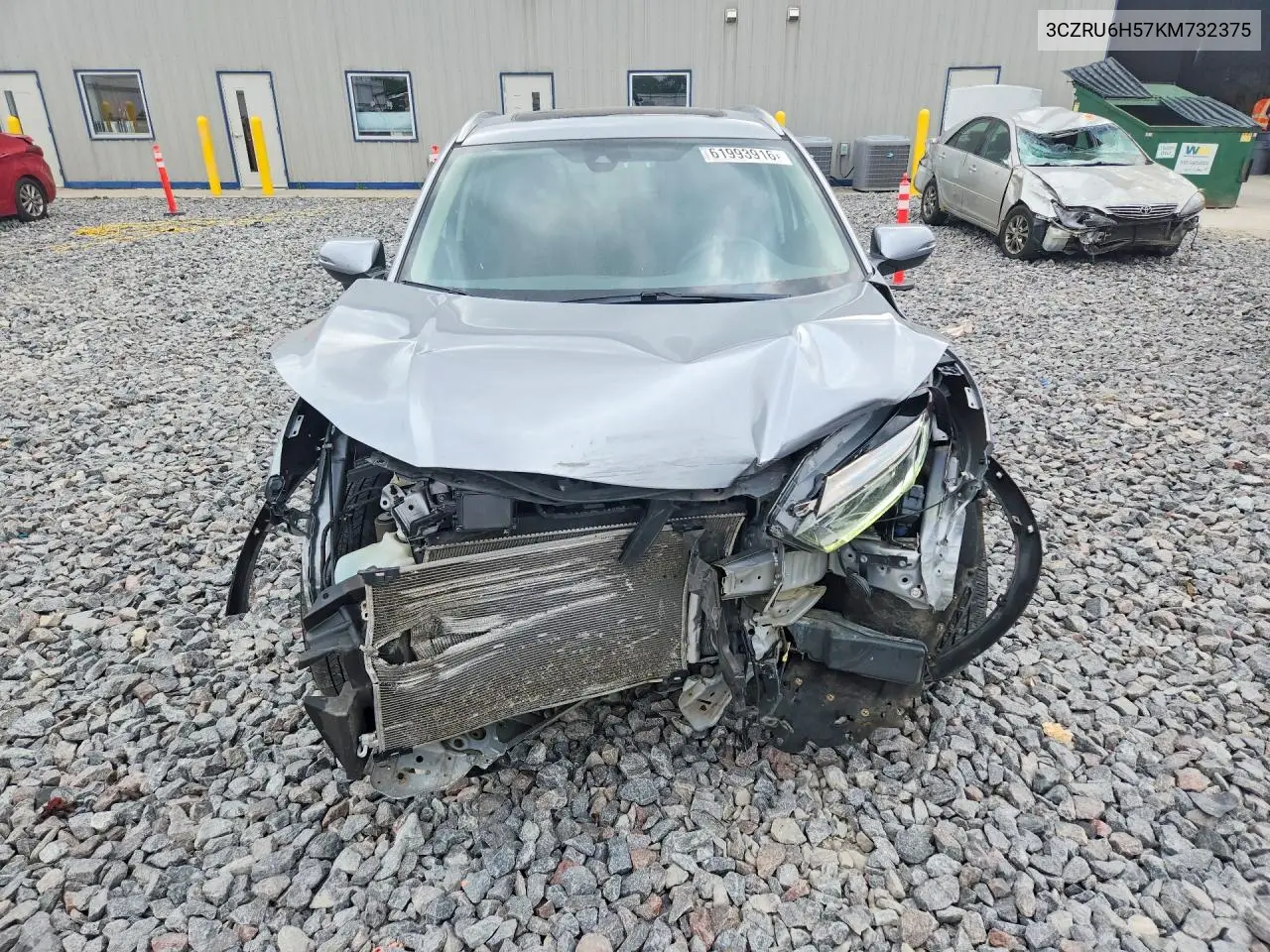 2019 Honda Hr-V Ex VIN: 3CZRU6H57KM732375 Lot: 61993916