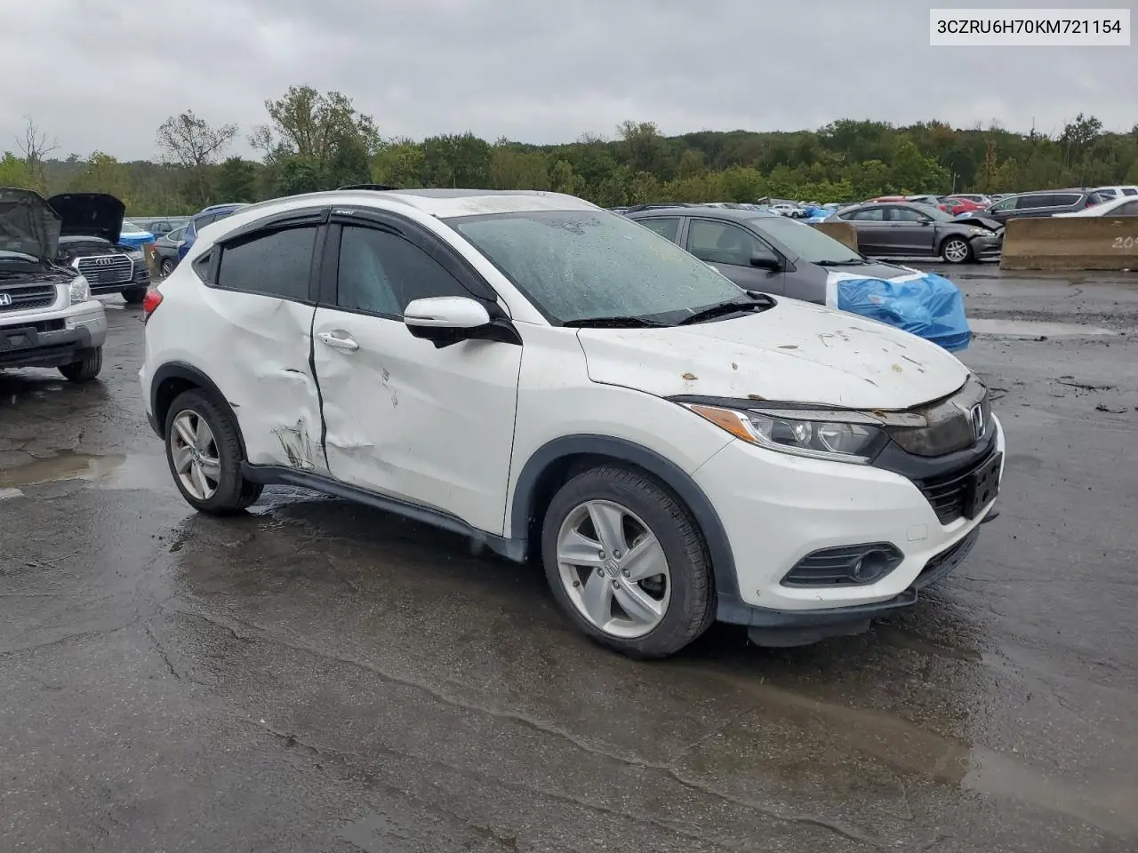 3CZRU6H70KM721154 2019 Honda Hr-V Exl