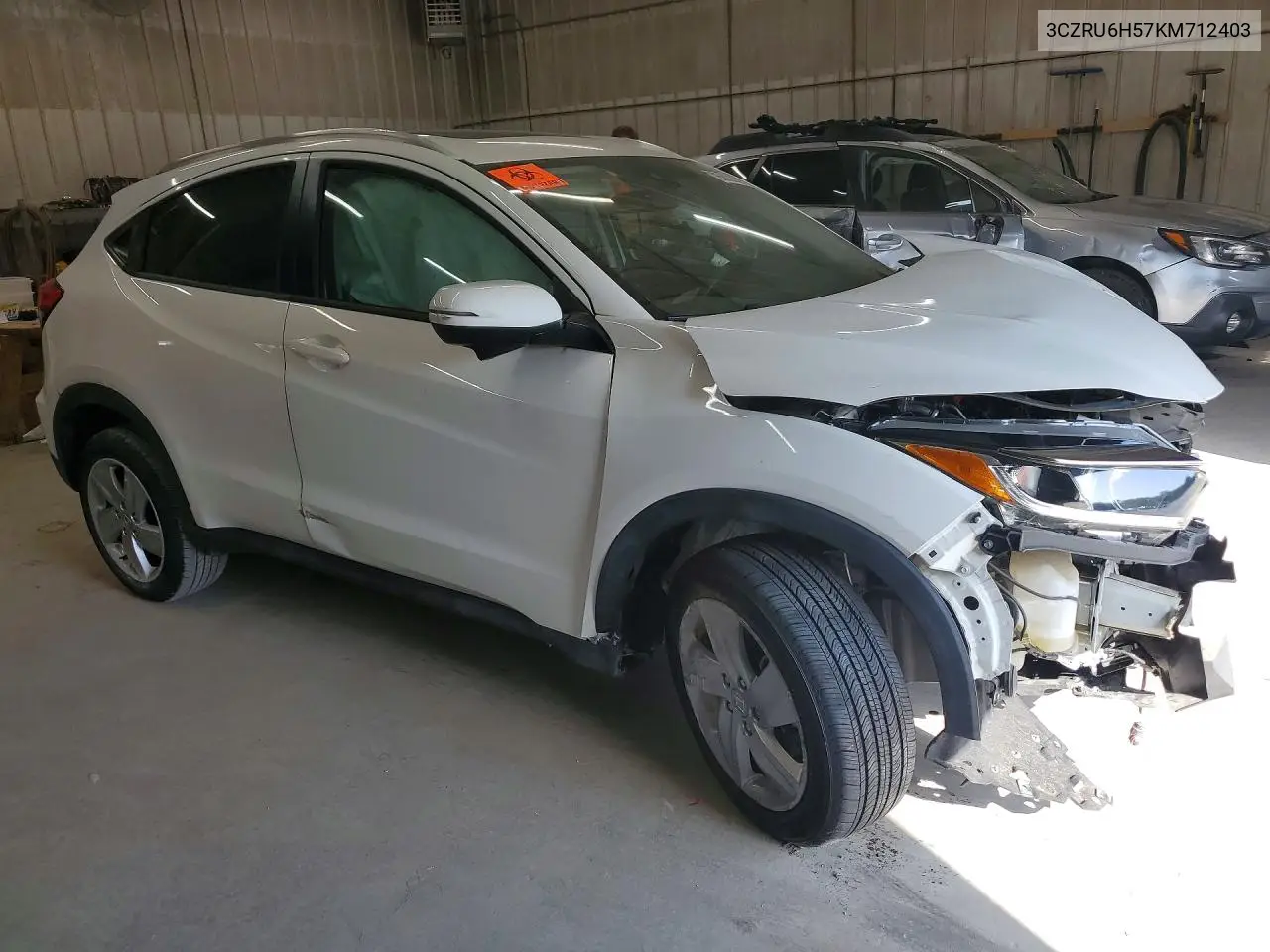 2019 Honda Hr-V Ex VIN: 3CZRU6H57KM712403 Lot: 85629835
