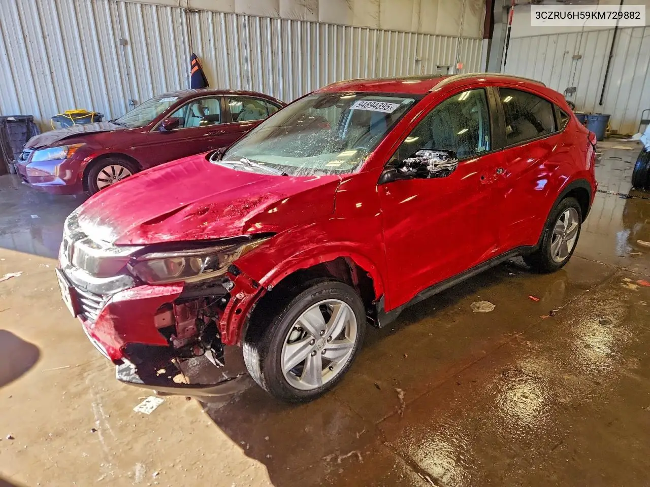 3CZRU6H59KM729882 2019 Honda Hr-V Ex