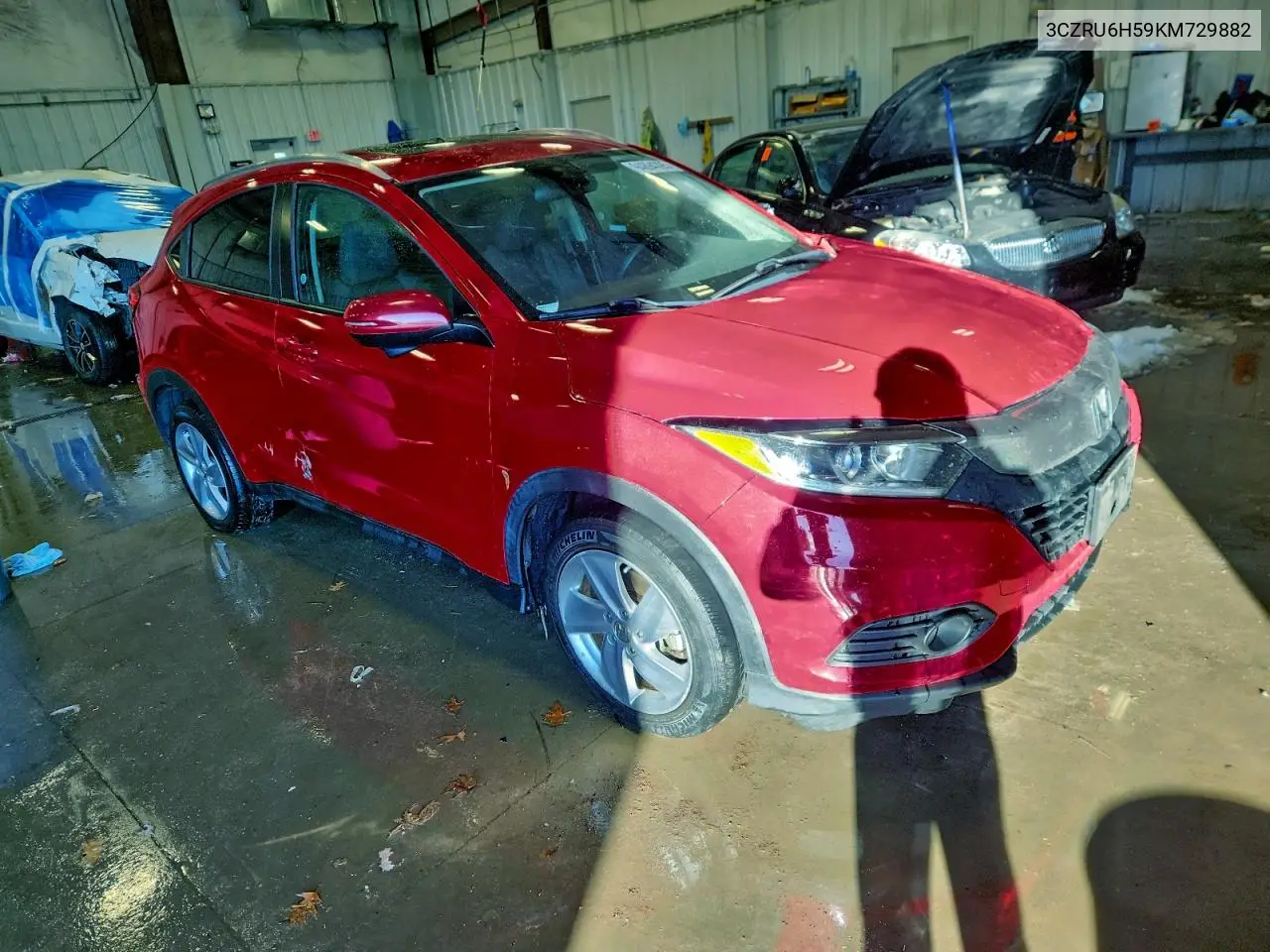 3CZRU6H59KM729882 2019 Honda Hr-V Ex