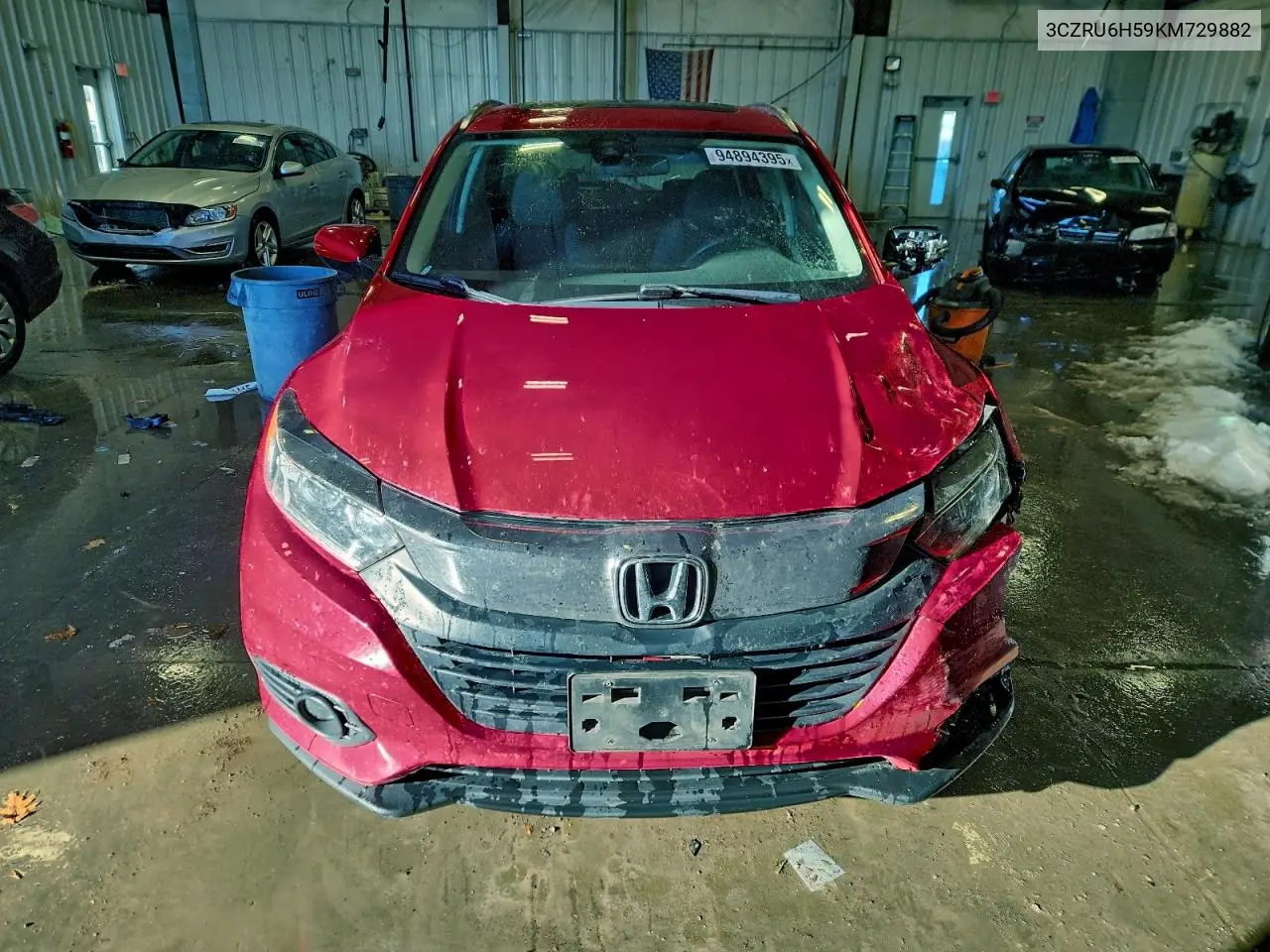 3CZRU6H59KM729882 2019 Honda Hr-V Ex