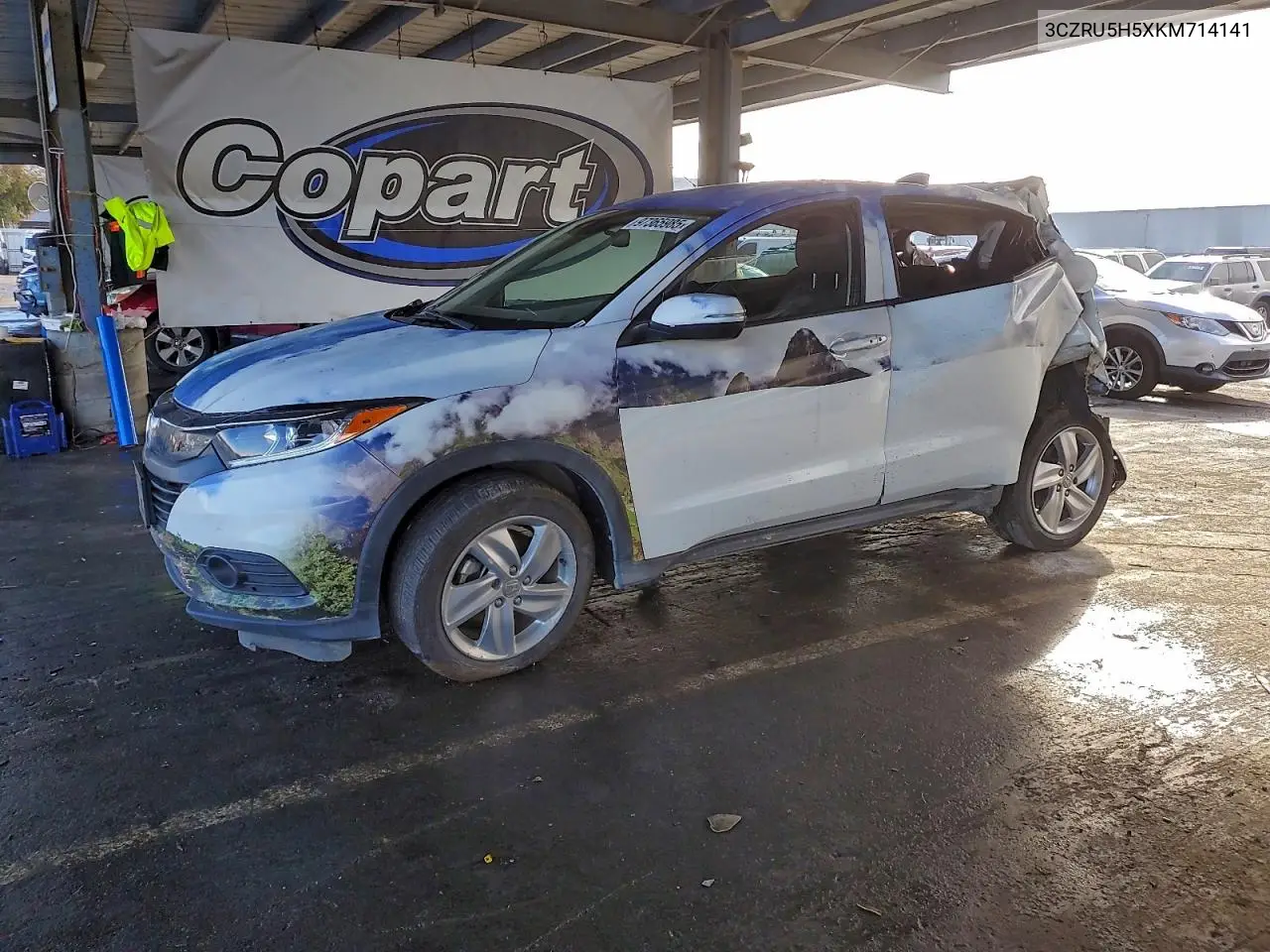 3CZRU5H5XKM714141 2019 Honda Hr-V Ex