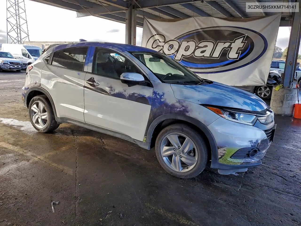 3CZRU5H5XKM714141 2019 Honda Hr-V Ex