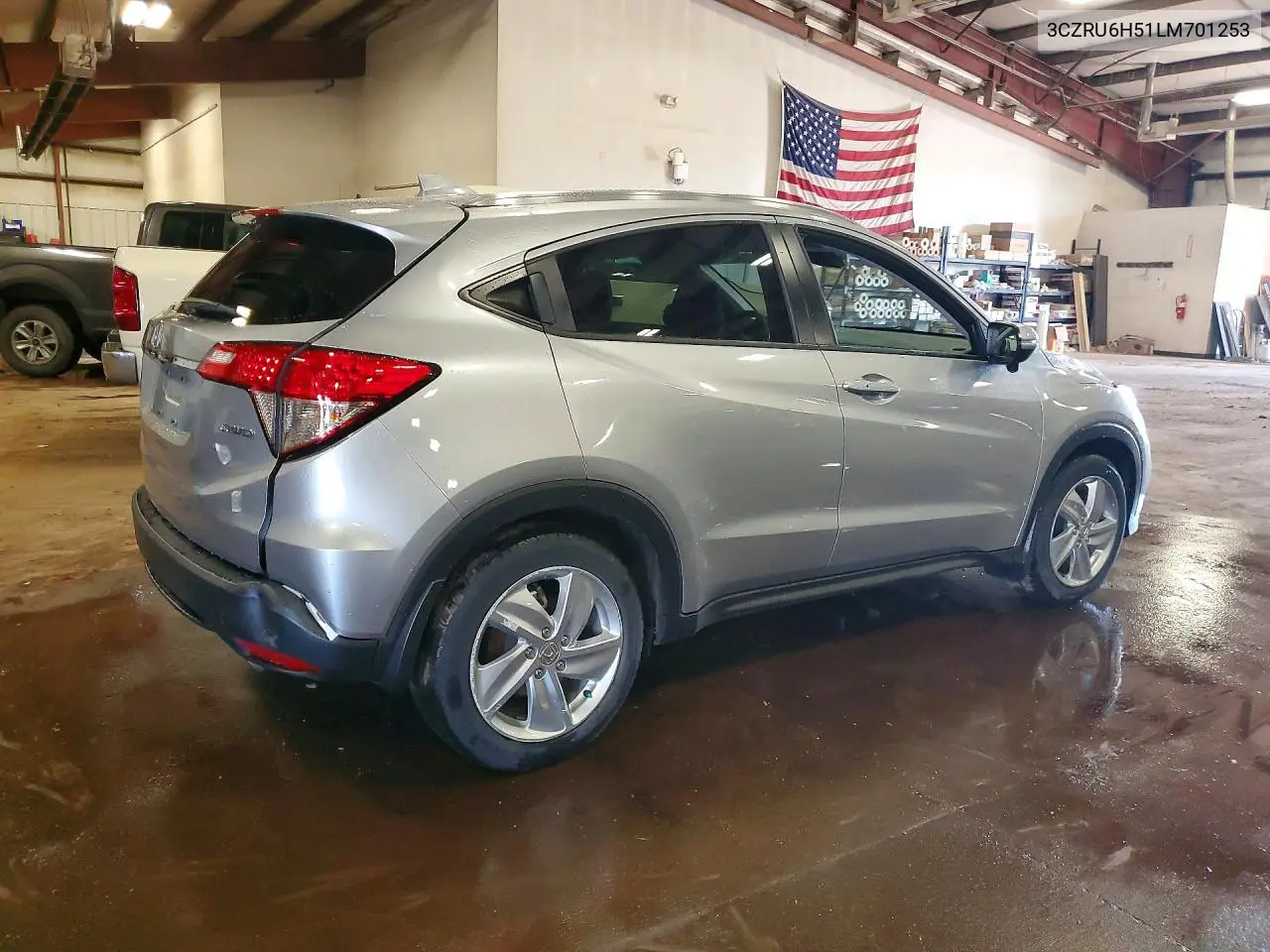 2020 Honda Hr-V Ex VIN: 3CZRU6H51LM701253 Lot: 56829506