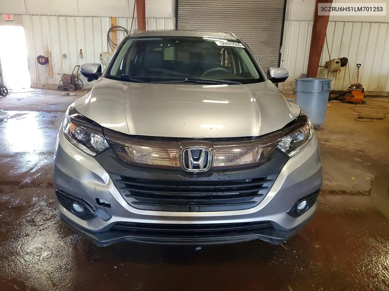 2020 Honda Hr-V Ex VIN: 3CZRU6H51LM701253 Lot: 56829506