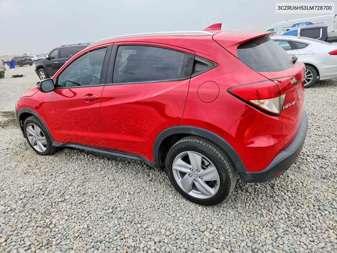 2020 Honda Hr-V Ex VIN: 3CZRU6H53LM728700 Lot: 58512586