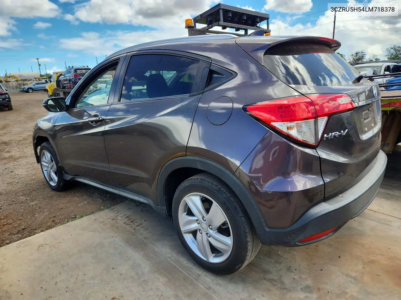 2020 Honda Hr-V Ex VIN: 3CZRU5H54LM718378 Lot: 59404246