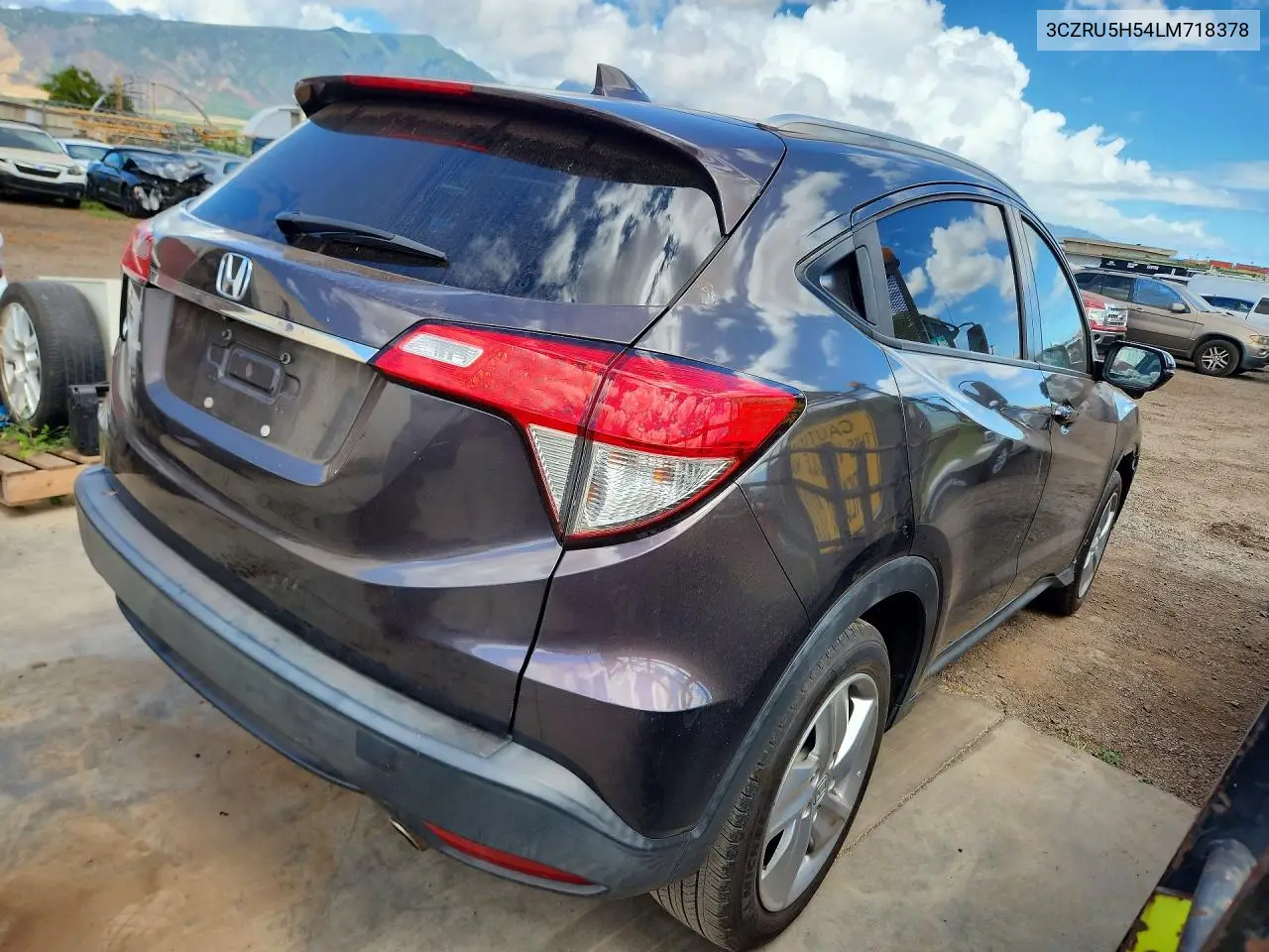 2020 Honda Hr-V Ex VIN: 3CZRU5H54LM718378 Lot: 59404246