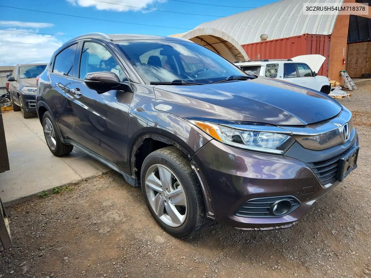 2020 Honda Hr-V Ex VIN: 3CZRU5H54LM718378 Lot: 59404246