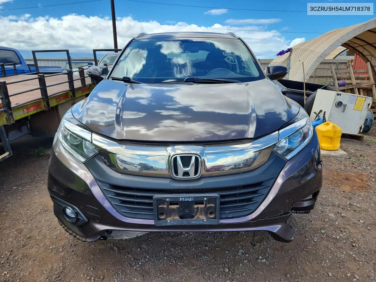 2020 Honda Hr-V Ex VIN: 3CZRU5H54LM718378 Lot: 59404246