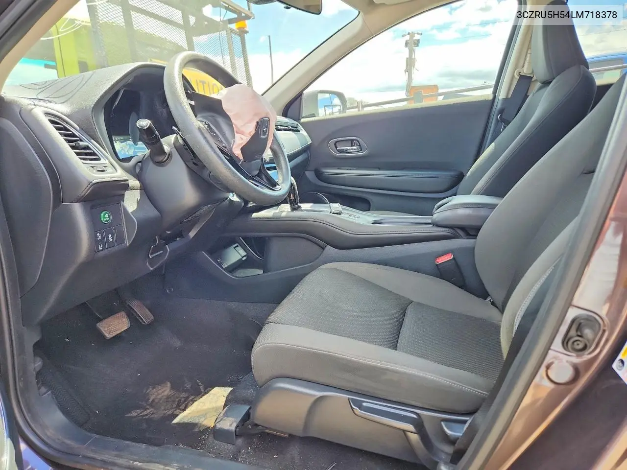 2020 Honda Hr-V Ex VIN: 3CZRU5H54LM718378 Lot: 59404246
