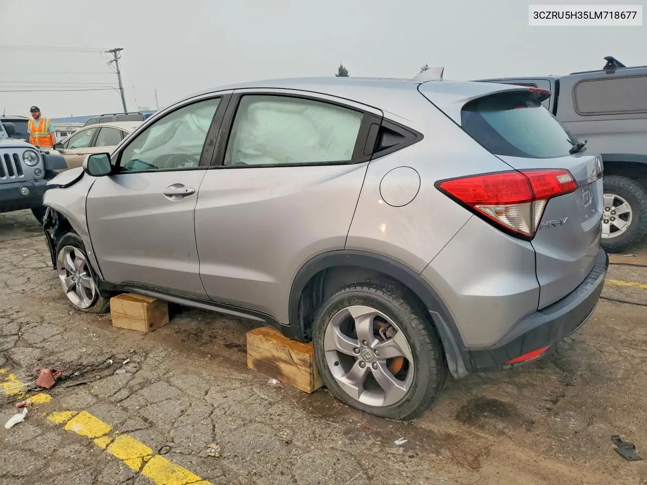 2020 Honda Hr-V Lx VIN: 3CZRU5H35LM718677 Lot: 60457846