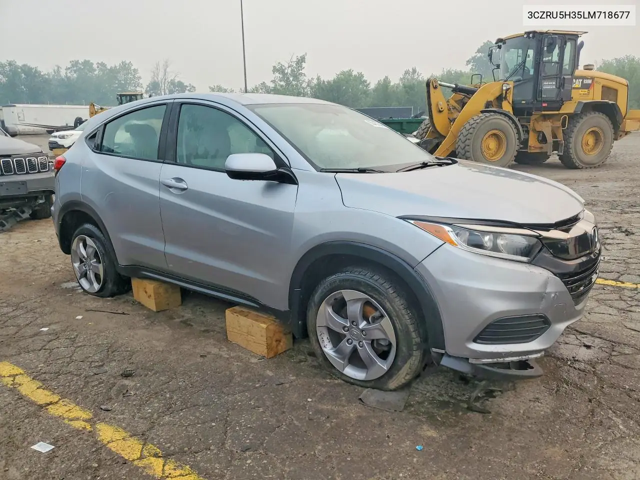 2020 Honda Hr-V Lx VIN: 3CZRU5H35LM718677 Lot: 60457846