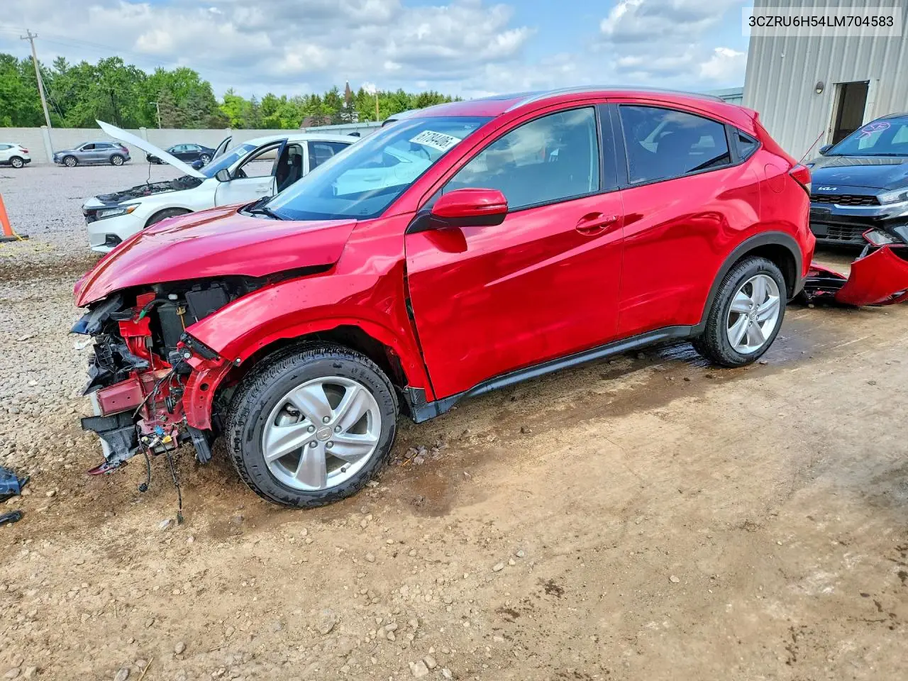 2020 Honda Hr-V Ex VIN: 3CZRU6H54LM704583 Lot: 61784406