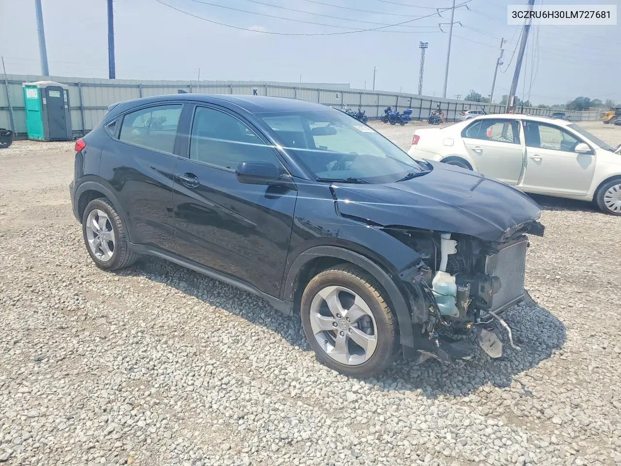 2020 Honda Hr-V Lx VIN: 3CZRU6H30LM727681 Lot: 61877486