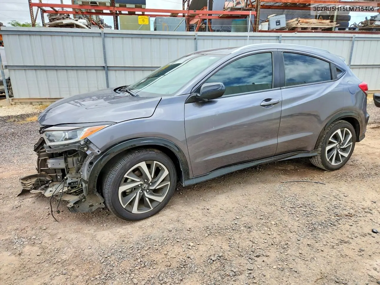 2020 Honda Hr-V Sport VIN: 3CZRU5H15LM715406 Lot: 61981496