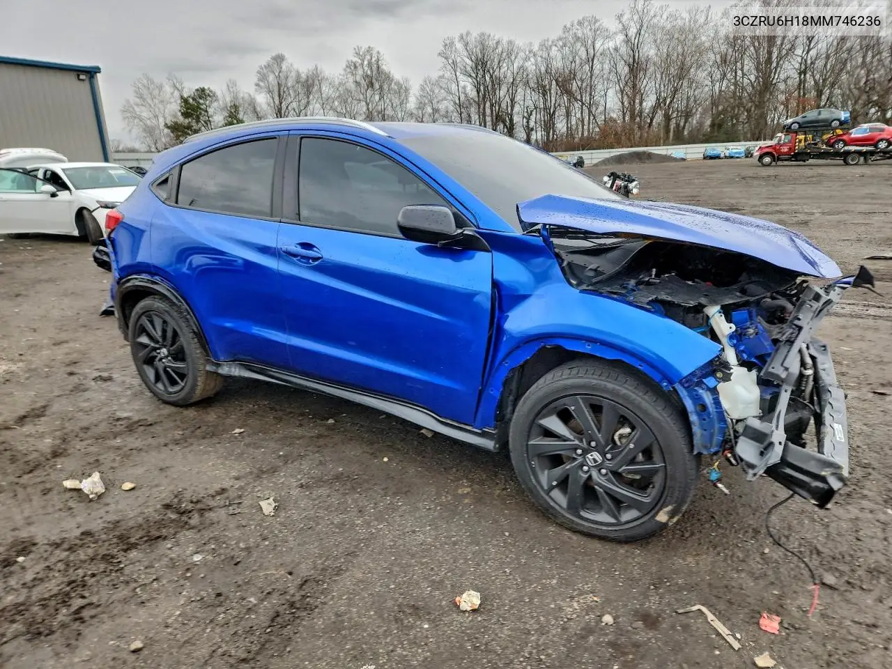 3CZRU6H18MM746236 2021 Honda Hr-V Sport