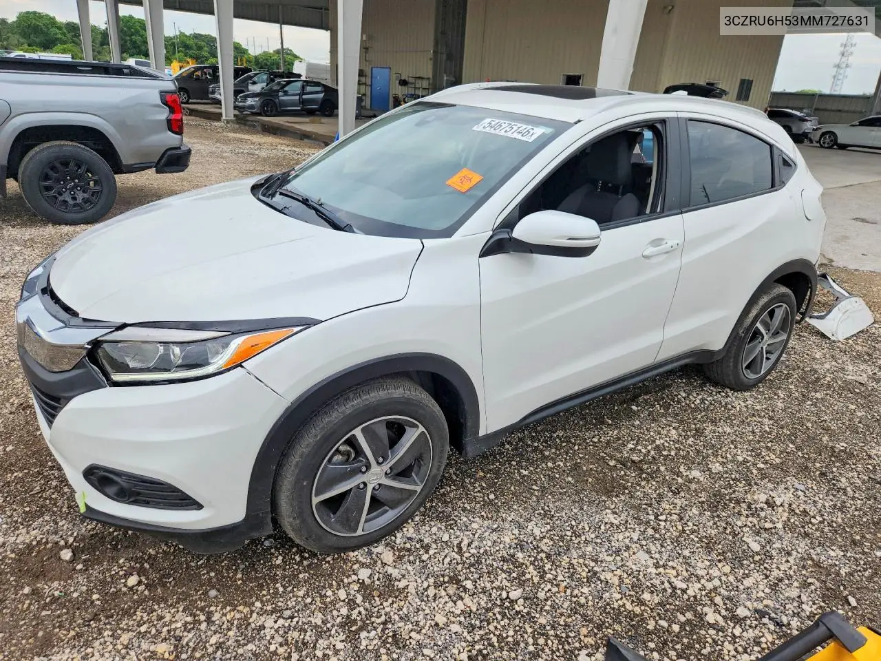 3CZRU6H53MM727631 2021 Honda Hr-V Ex