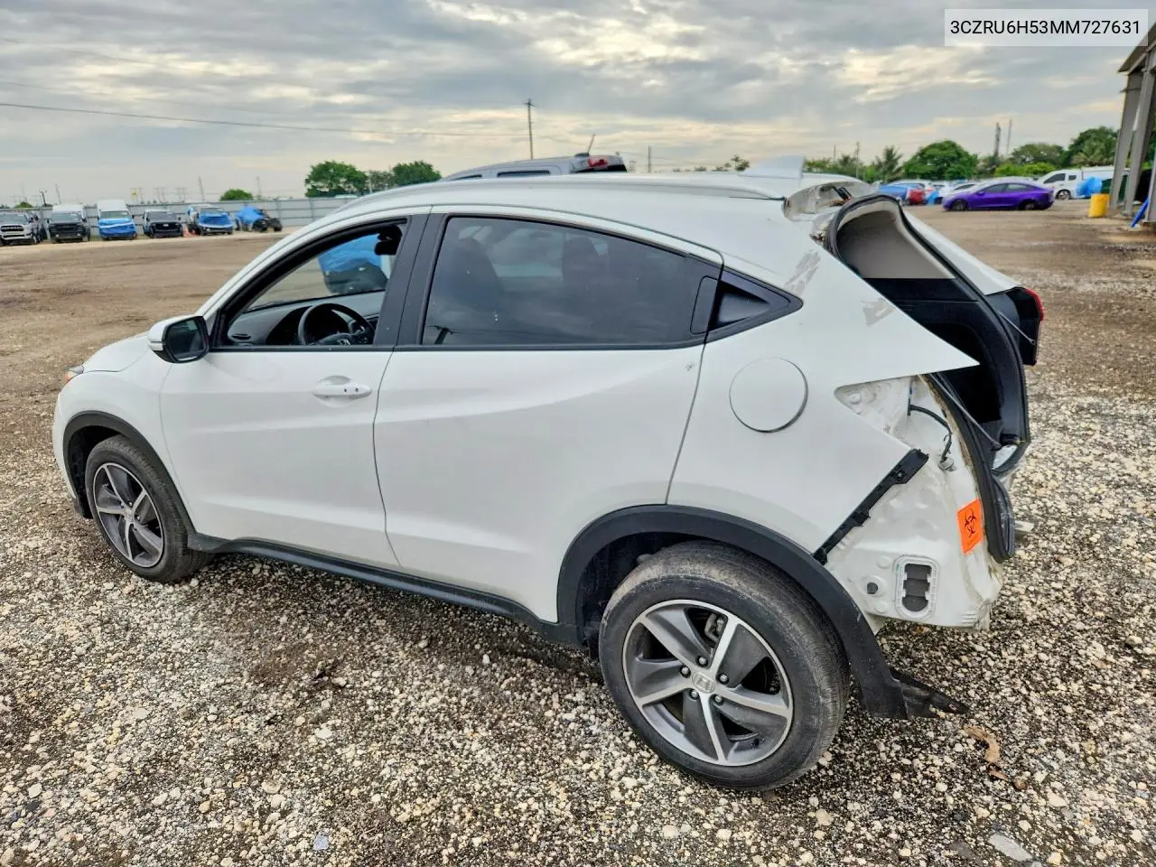3CZRU6H53MM727631 2021 Honda Hr-V Ex