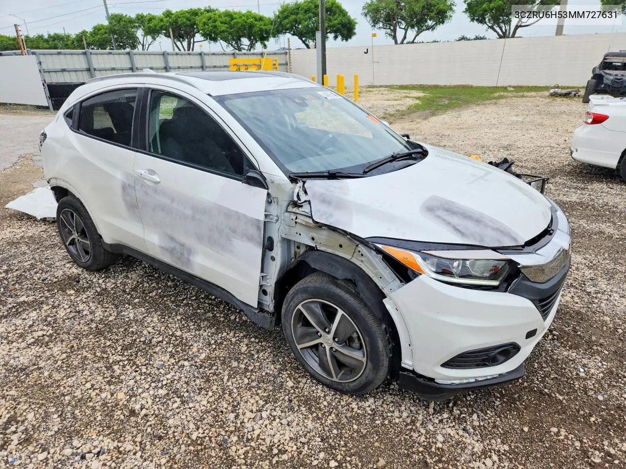 3CZRU6H53MM727631 2021 Honda Hr-V Ex