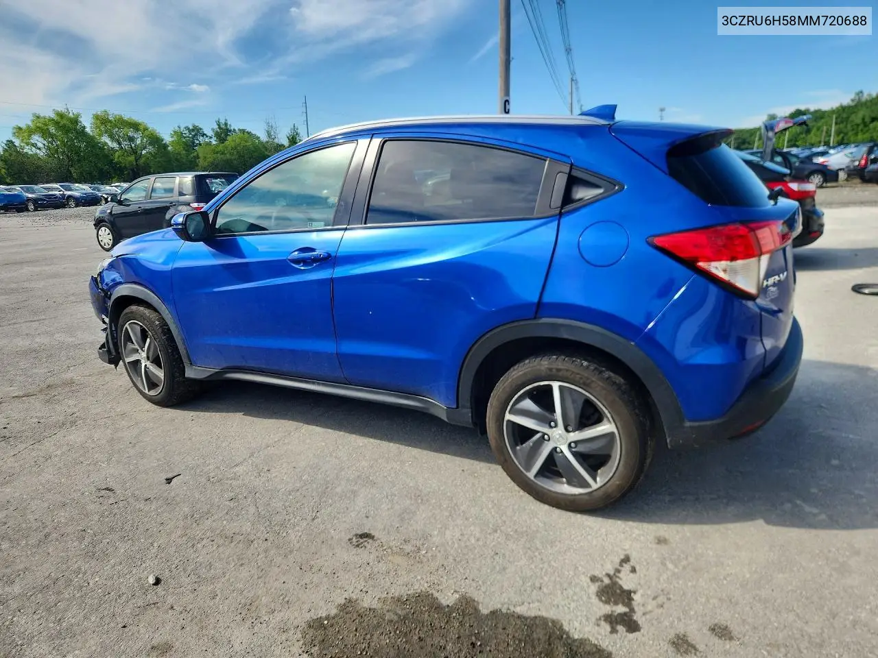 2021 Honda Hr-V Ex VIN: 3CZRU6H58MM720688 Lot: 58435036