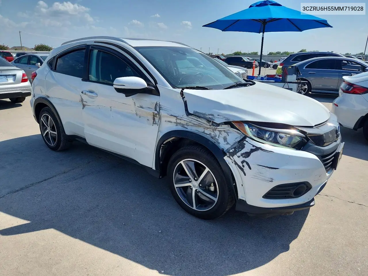 3CZRU6H55MM719028 2021 Honda Hr-V Ex