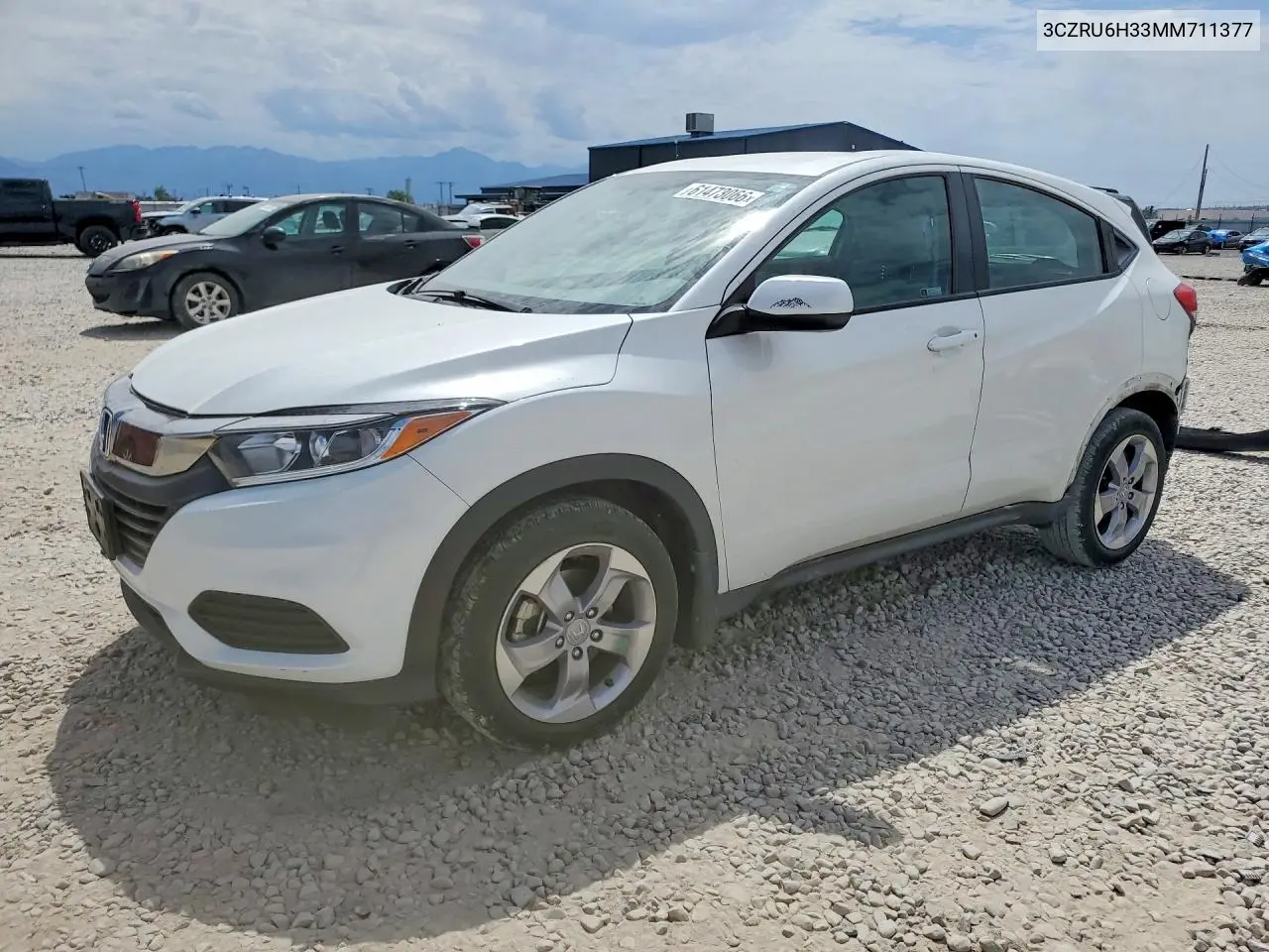 2021 Honda Hr-V Lx VIN: 3CZRU6H33MM711377 Lot: 61473066