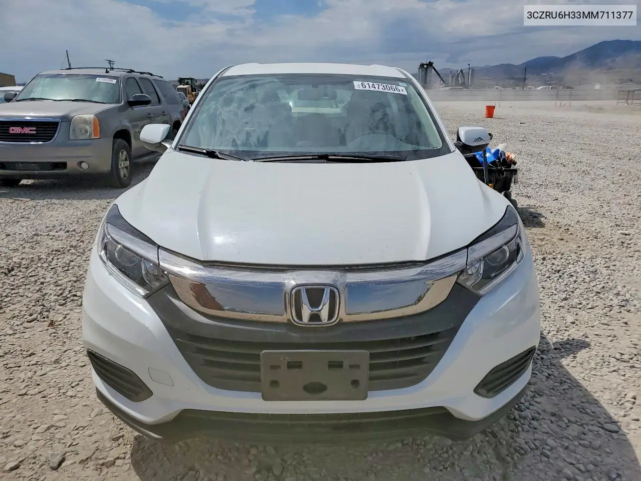 2021 Honda Hr-V Lx VIN: 3CZRU6H33MM711377 Lot: 61473066