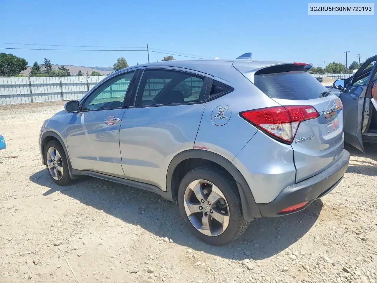 2022 Honda Hr-V Lx VIN: 3CZRU5H30NM720193 Lot: 53817406