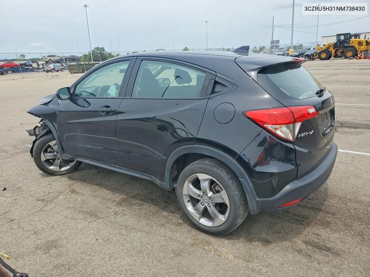 2022 Honda Hr-V Lx VIN: 3CZRU5H31NM738430 Lot: 57464526