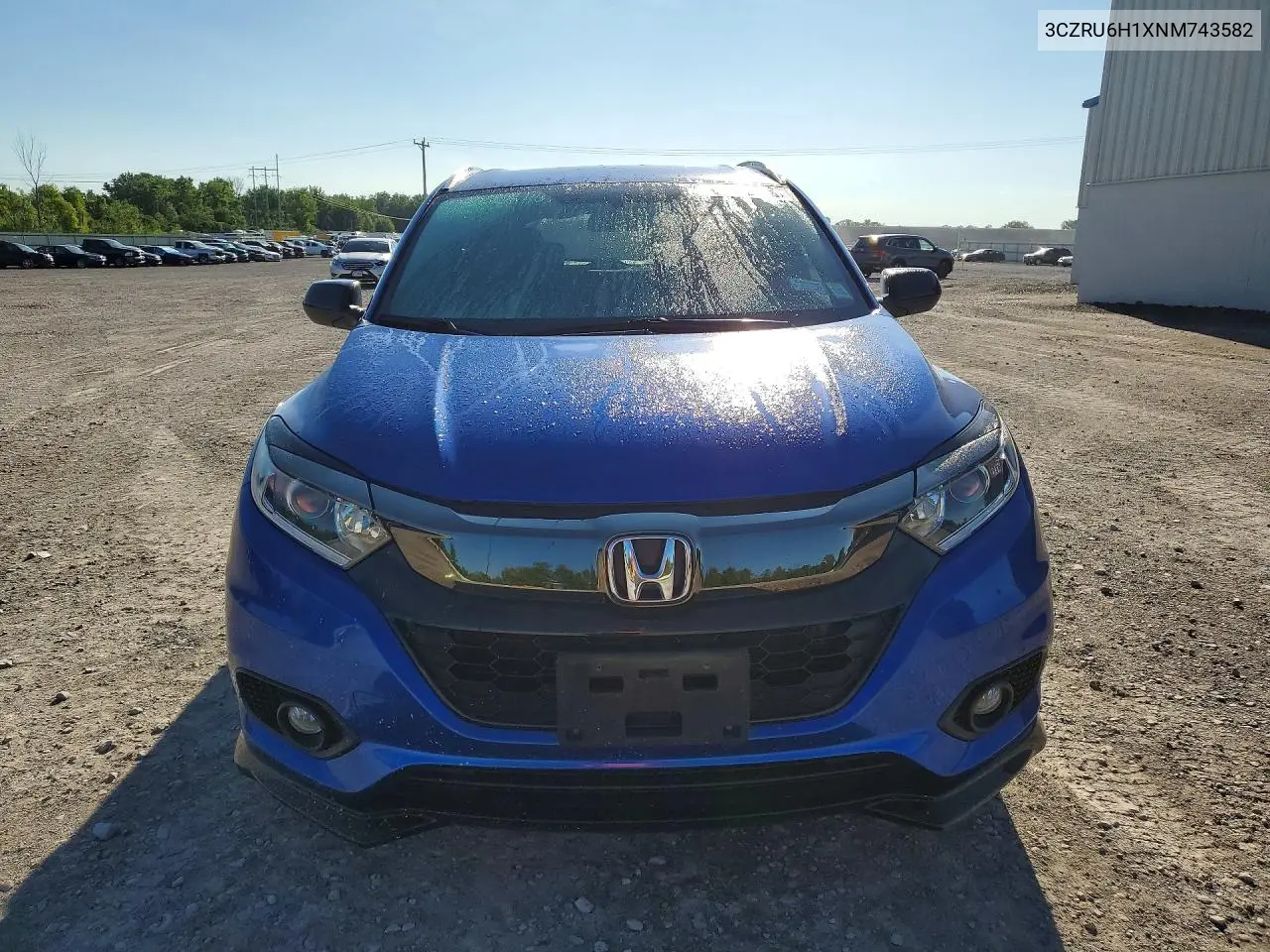 2022 Honda Hr-V Sport VIN: 3CZRU6H1XNM743582 Lot: 60062016
