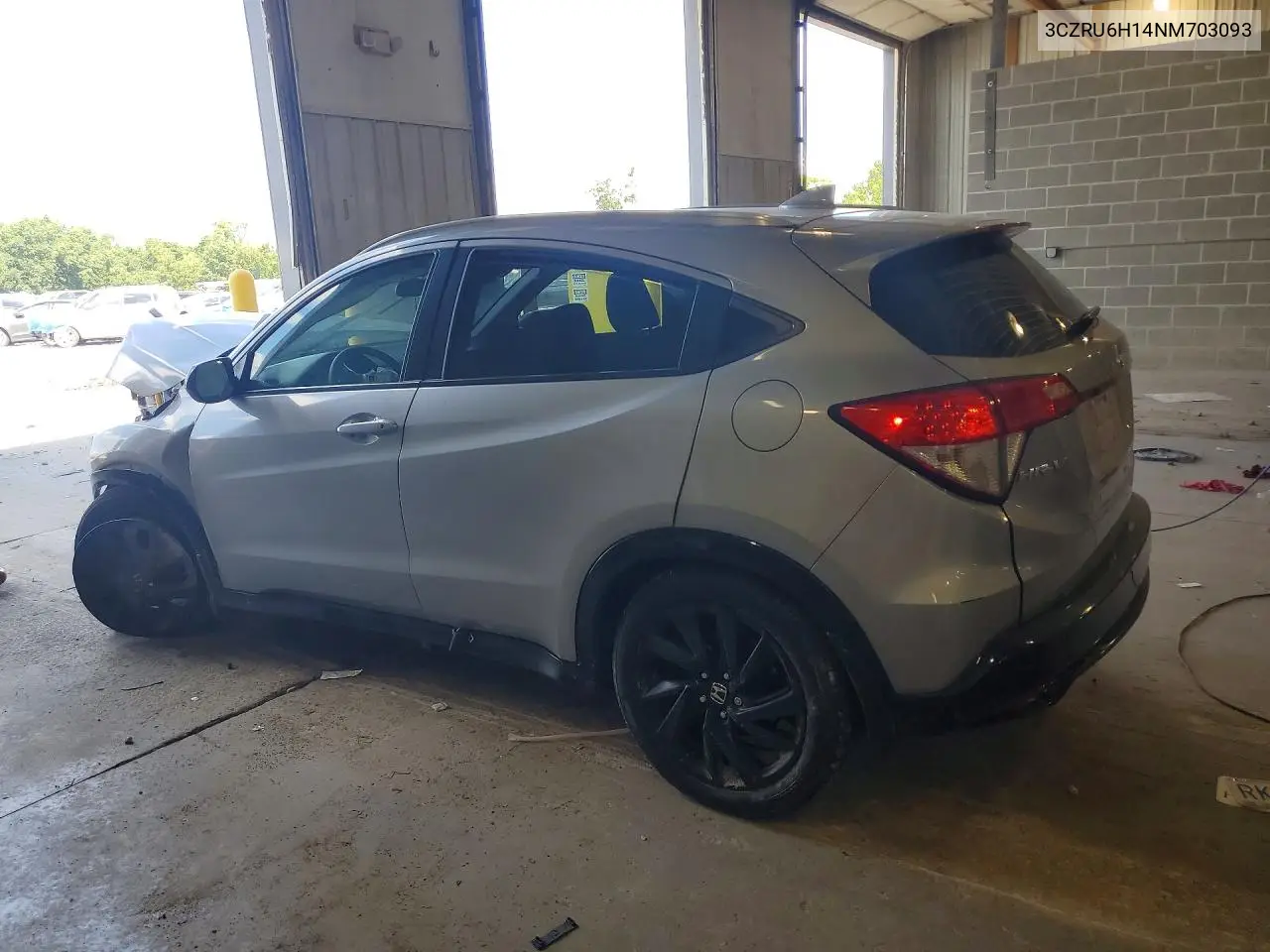 2022 Honda Hr-V Sport VIN: 3CZRU6H14NM703093 Lot: 60238646