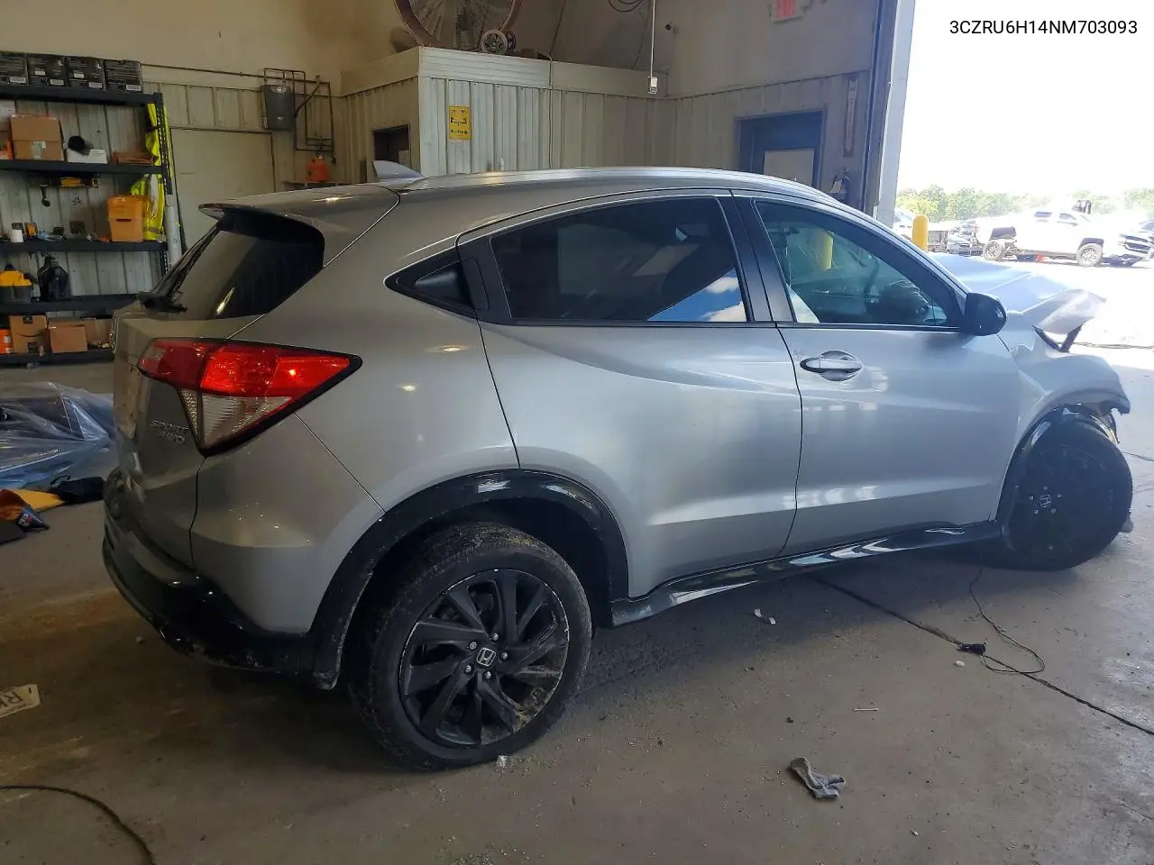2022 Honda Hr-V Sport VIN: 3CZRU6H14NM703093 Lot: 60238646