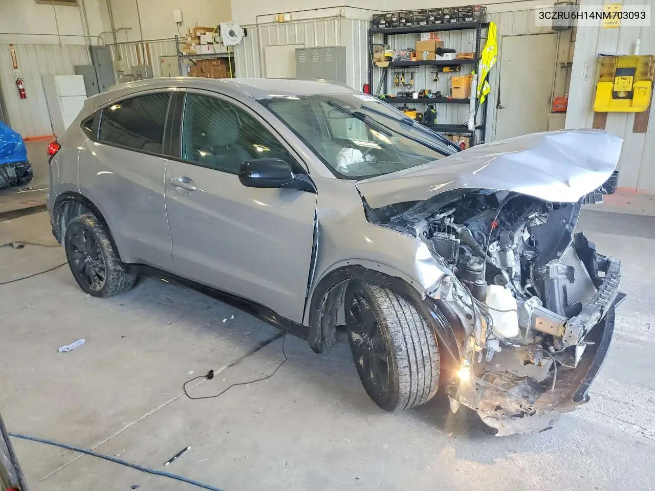 2022 Honda Hr-V Sport VIN: 3CZRU6H14NM703093 Lot: 60238646
