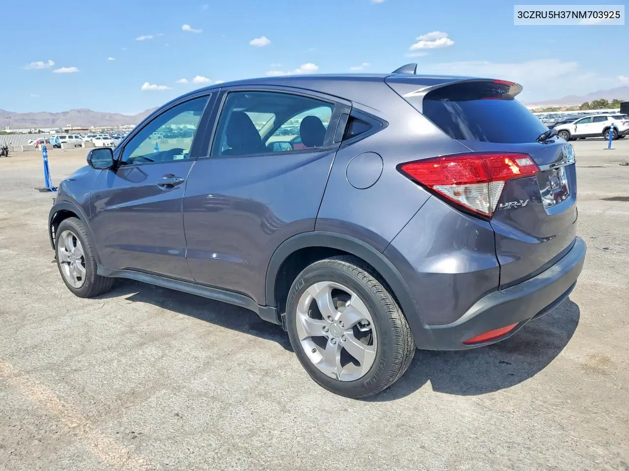 2022 Honda Hr-V Lx VIN: 3CZRU5H37NM703925 Lot: 61512946