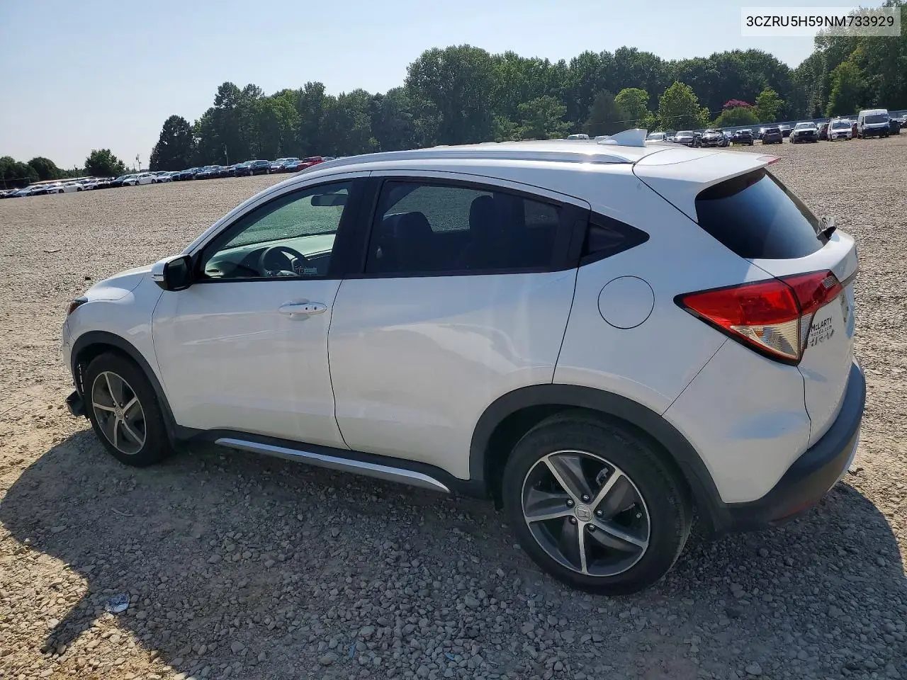 2022 Honda Hr-V Ex VIN: 3CZRU5H59NM733929 Lot: 61634366