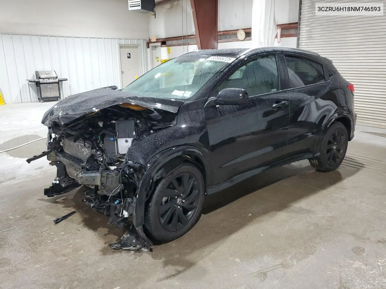 3CZRU6H18NM746593 2022 Honda Hr-V Sport