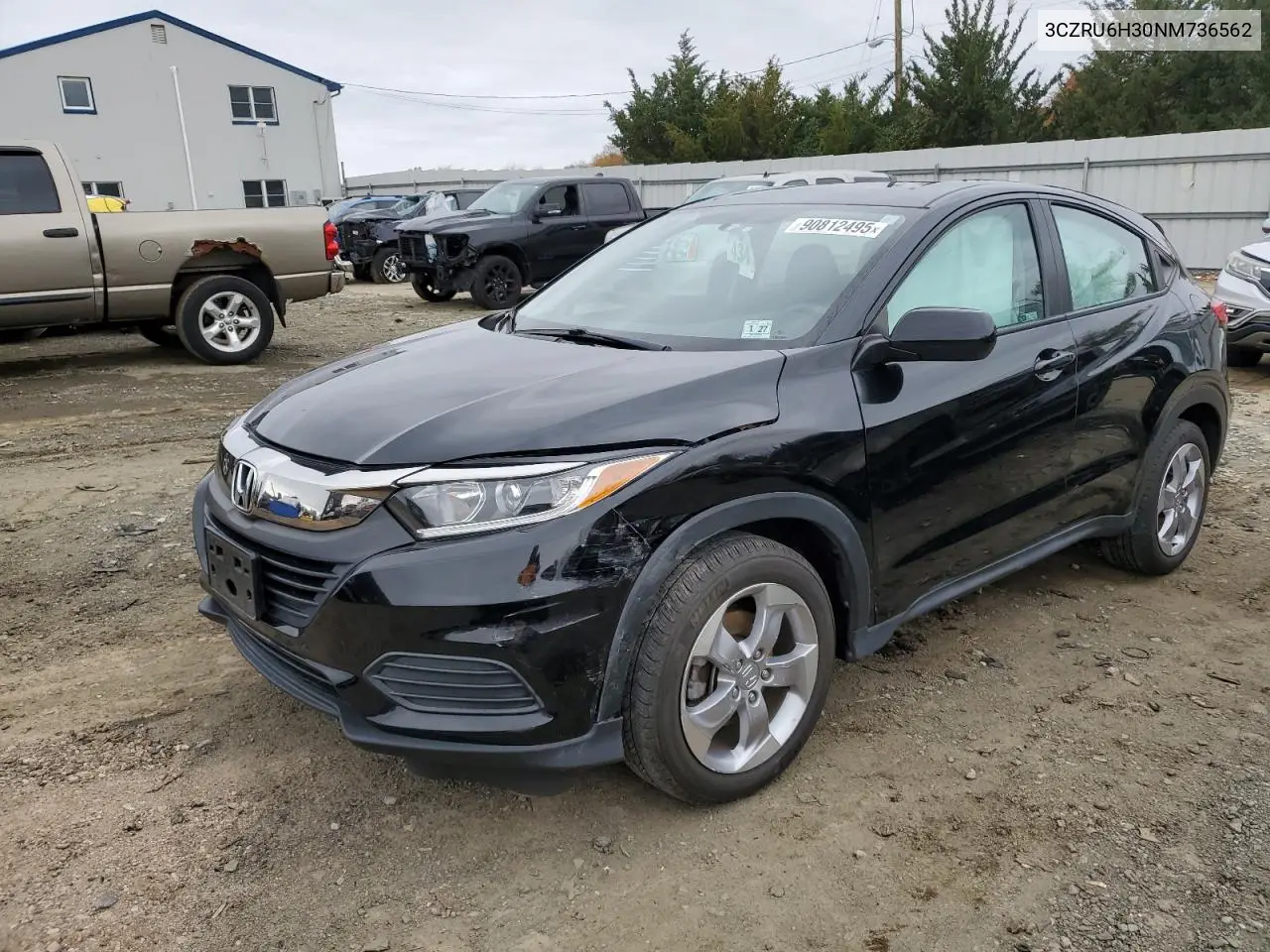 3CZRU6H30NM736562 2022 Honda Hr-V Lx