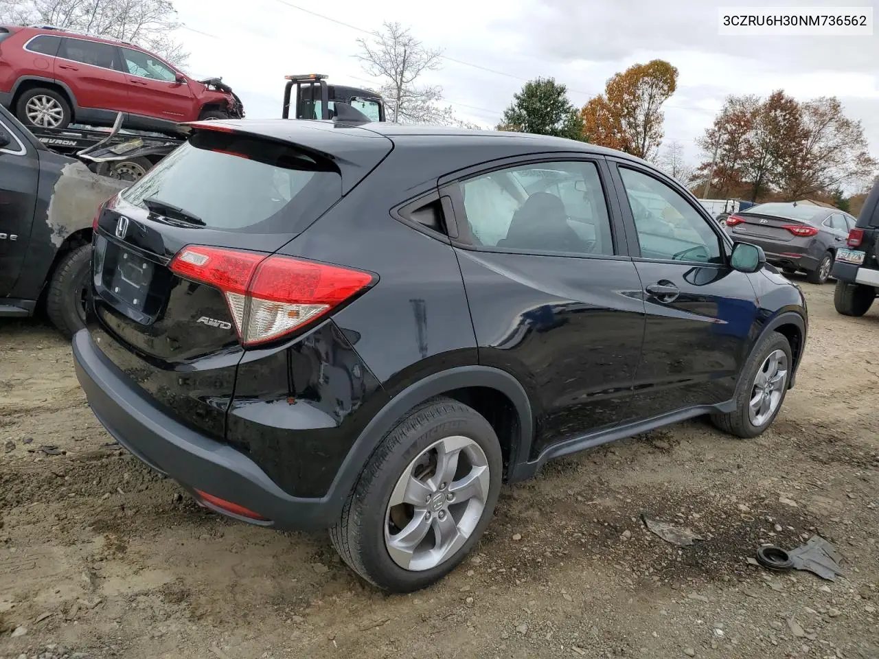 3CZRU6H30NM736562 2022 Honda Hr-V Lx