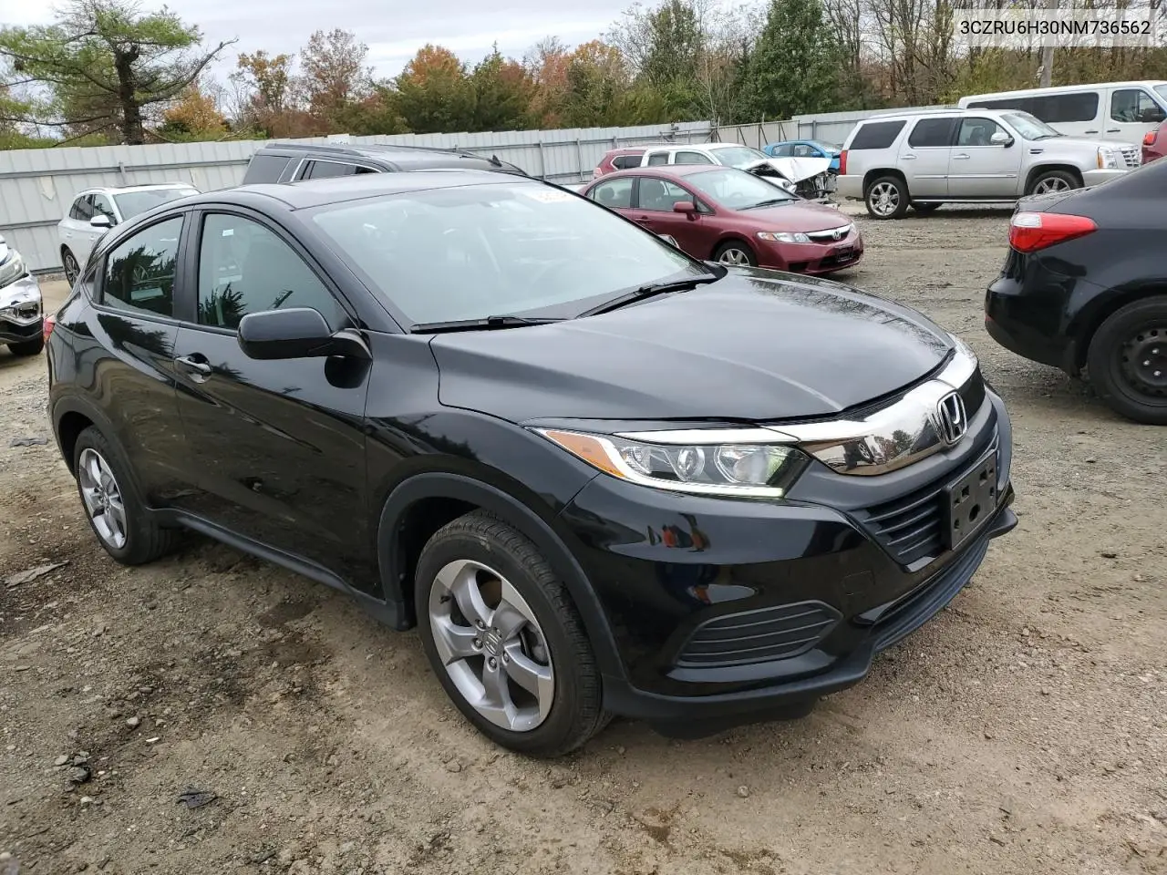 3CZRU6H30NM736562 2022 Honda Hr-V Lx
