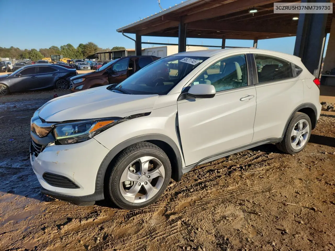 3CZRU5H37NM739730 2022 Honda Hr-V Lx