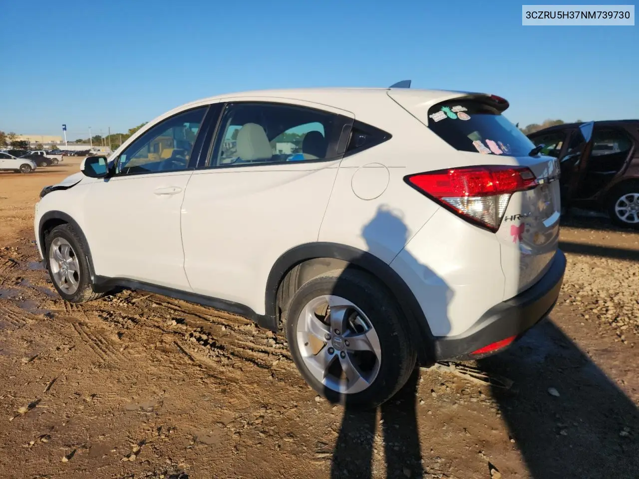3CZRU5H37NM739730 2022 Honda Hr-V Lx