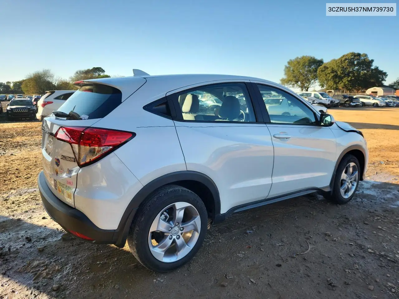 3CZRU5H37NM739730 2022 Honda Hr-V Lx