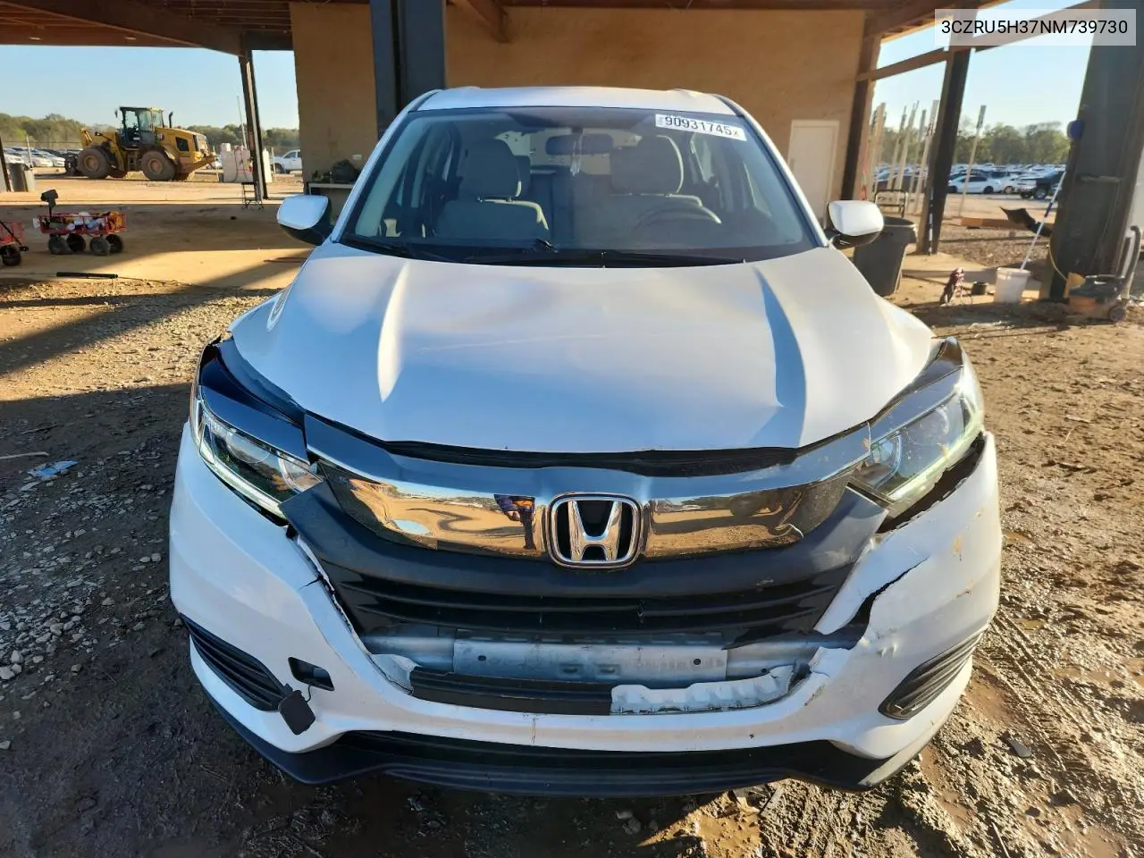 3CZRU5H37NM739730 2022 Honda Hr-V Lx